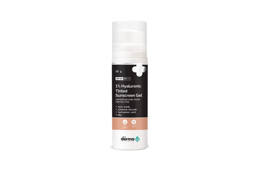 The Derma Co 1% Hyaluronic Sunscreen SPF 60 PA++++